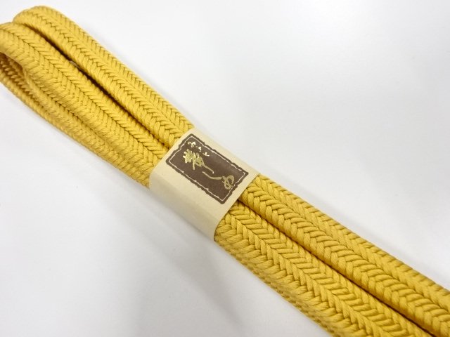  大特価品　未使用品　正絹　ゆるぎ組帯締め
